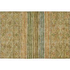 Luxury Washable Indoor/Outdoor Tabrook Aloe 1'8" x 2'6" Rug