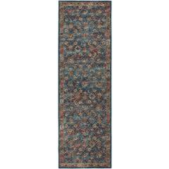 Jericho JC8 Navy 2'6" x 8' Runner Rug