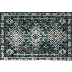 Brisbane BR2 Midnight 1'8" x 2'6" Rug