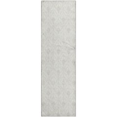 Luxury Washable Indoor/Outdoor The Reserve Ivory 2'3" x 7'6" Runner Rug
