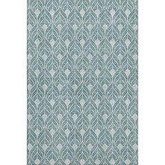 Luxury Washable Indoor/Outdoor The Reserve Teal 2'6" x 3'10" Rug