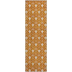 Luxury Washable Indoor/Outdoor The Reserve Terracotta 2'3" x 7'6" Runner Rug