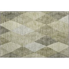 Luxury Washable Indoor/Outdoor The Reserve Fern 1'8" x 2'6" Rug