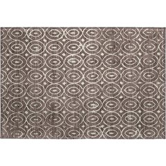 Luxury Washable Indoor/Outdoor The Reserve Brown 1'8" x 2'6" Rug