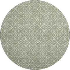 Luxury Washable Indoor/Outdoor The Reserve Fern 8' x 8' Round Rug