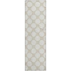 Luxury Washable Indoor/Outdoor The Reserve Beige 2'3" x 7'6" Runner Rug
