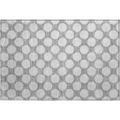 Luxury Washable Indoor/Outdoor The Reserve Gray 1'8" x 2'6" Rug
