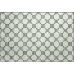 Luxury Washable Indoor/Outdoor The Reserve Sage 1'8" x 2'6" Rug