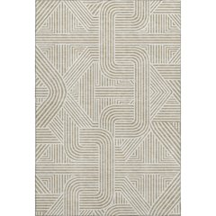 Luxury Washable Indoor/Outdoor The Reserve Putty 2'6" x 3'10" Rug