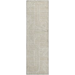 Luxury Washable Indoor/Outdoor The Reserve Putty 2'3" x 7'6" Runner Rug