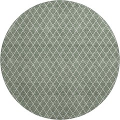 Luxury Washable Indoor/Outdoor The Reserve Basil 8' x 8' Round Rug