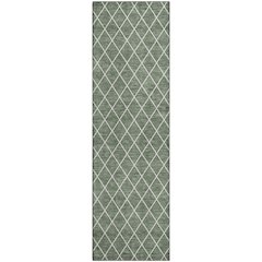 Luxury Washable Indoor/Outdoor The Reserve Basil 2'3" x 7'6" Runner Rug
