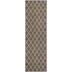 Luxury Washable Indoor/Outdoor The Reserve Brown 2'3" x 7'6" Runner Rug