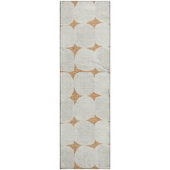 Luxury Washable Indoor/Outdoor The Reserve Copper 2'3" x 7'6" Runner Rug