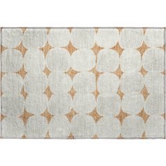Luxury Washable Indoor/Outdoor The Reserve Copper 1'8" x 2'6" Rug