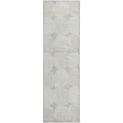 Luxury Washable Indoor/Outdoor The Reserve Gray 2'3" x 7'6" Runner Rug