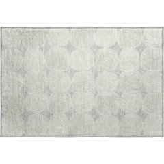 Luxury Washable Indoor/Outdoor The Reserve Gray 1'8" x 2'6" Rug