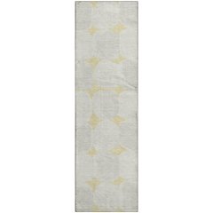 Luxury Washable Indoor/Outdoor The Reserve Wheat 2'3" x 7'6" Runner Rug