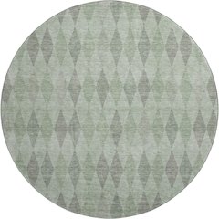 Luxury Washable Indoor/Outdoor The Reserve Fern 8' x 8' Round Rug