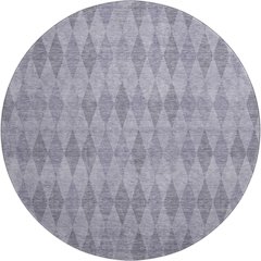 Luxury Washable Indoor/Outdoor The Reserve Lavender 8' x 8' Round Rug