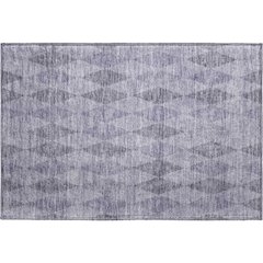 Luxury Washable Indoor/Outdoor The Reserve Lavender 1'8" x 2'6" Rug