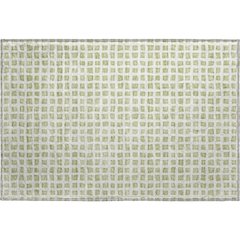 Luxury Washable Indoor/Outdoor The Reserve Aloe 1'8" x 2'6" Rug