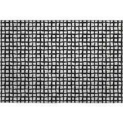 Luxury Washable Indoor/Outdoor The Reserve Black 1'8" x 2'6" Rug