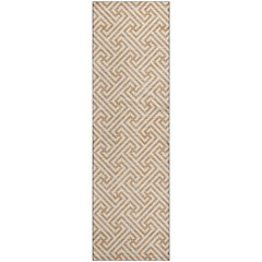 Luxury Washable Indoor/Outdoor The Reserve Copper 2'3" x 7'6" Runner Rug
