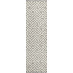 Luxury Washable Indoor/Outdoor The Reserve Flax 2'3" x 7'6" Runner Rug