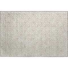 Luxury Washable Indoor/Outdoor The Reserve Flax 1'8" x 2'6" Rug