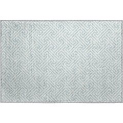 Luxury Washable Indoor/Outdoor The Reserve Sky 1'8" x 2'6" Rug
