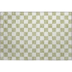 Luxury Washable Indoor/Outdoor The Reserve Aloe 1'8" x 2'6" Rug