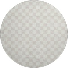Luxury Washable Indoor/Outdoor The Reserve Linen 8' x 8' Round Rug