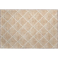 Luxury Washable Indoor/Outdoor The Reserve Copper 1'8" x 2'6" Rug