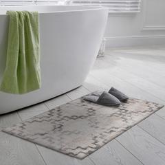 Yuma Taupe Transitional Trellis 1'8" x 2'6" Accent Rug Taupe AYU45