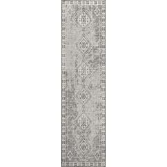 Brisbane BR2 Silver 2'3" x 7'6" Runner Rug