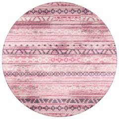 Indoor/Outdoor Sedona SN10 Blush Washable 10' x 10' Round Rug