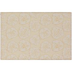 Indoor/Outdoor Surfside ASR40 Sand Washable 1'8" x 2'6" Rug