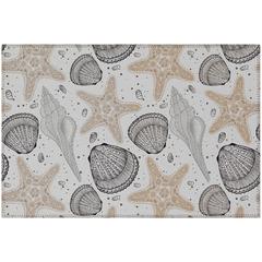 Indoor/Outdoor Surfside ASR34 Fog Washable 1'8" x 2'6" Rug