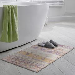 Yuma Purple Transitional Southwest 1'8" x 2'6" Accent Rug Purple AYU42