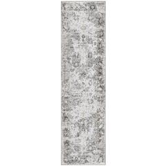 Indoor/Outdoor Marbella MB2 Linen Washable 2'3" x 7'6" Runner Rug