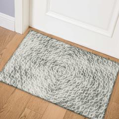 Bravado Ash Transitional Geometric 1'8" x 2'6" Accent Rug Ash ABV33