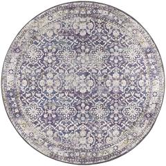 Jericho JC3 Violet 10' x 10' Round Rug