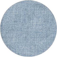 Luxury Washable Voyage VY1 Blue 8' x 8' Rug