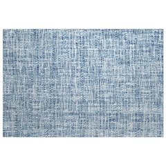Luxury Washable Voyage VY1 Blue 1'8" x 2'6" Rug