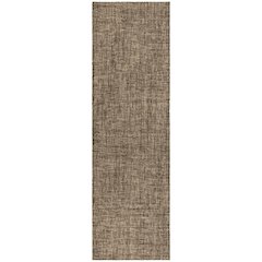 Luxury Washable Voyage VY1 Brown 2'3" x 7'6" Runner Rug