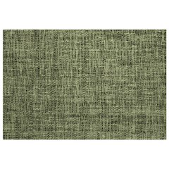 Luxury Washable Voyage VY1 Green 1'8" x 2'6" Rug