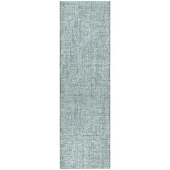Luxury Washable Voyage VY1 Blue 2'3" x 7'6" Runner Rug
