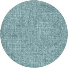 Luxury Washable Voyage VY1 Teal 8' x 8' Rug