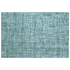 Luxury Washable Voyage VY1 Teal 1'8" x 2'6" Rug